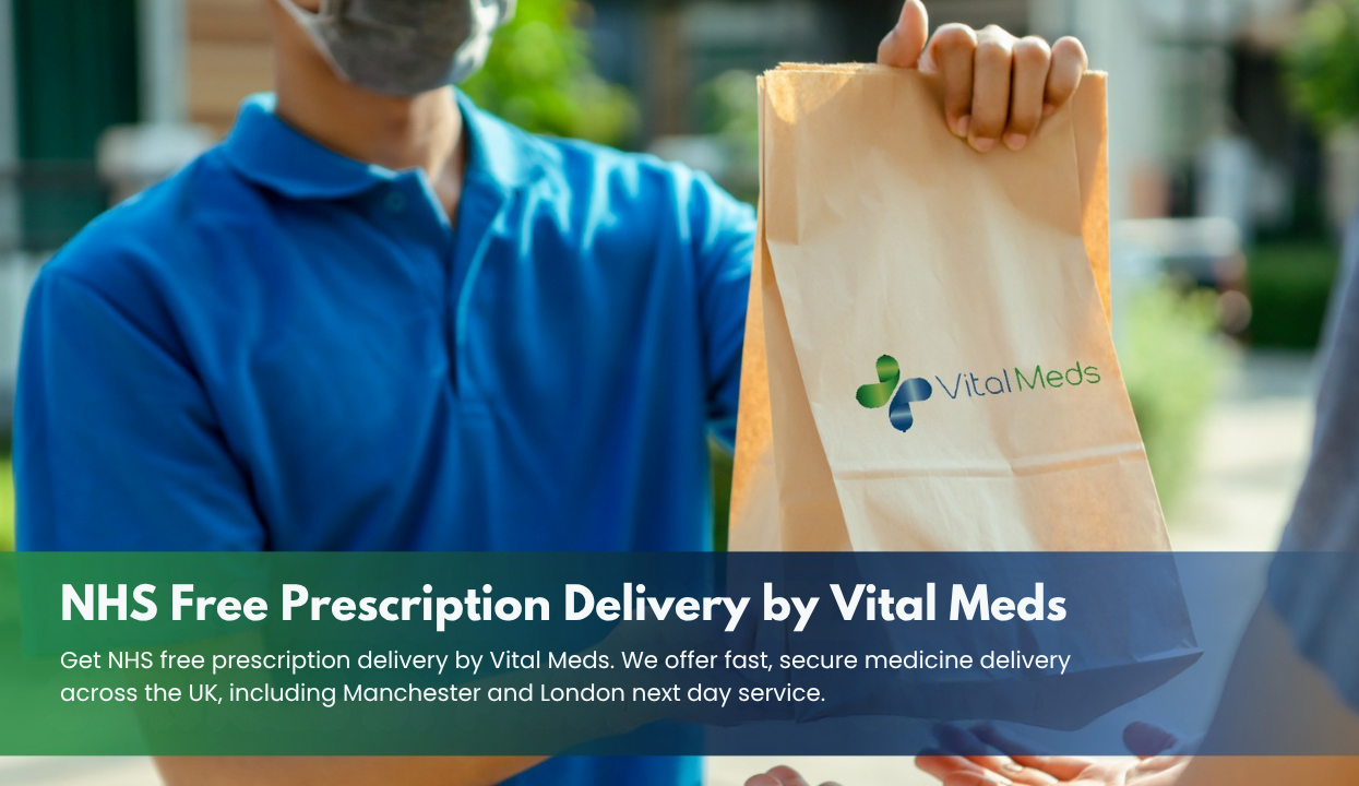 NHS Free Prescription Delivery by Vital Meds