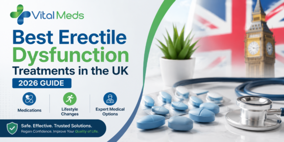 Best Erectile Dysfunction Treatments in the UK (2026 Guide)