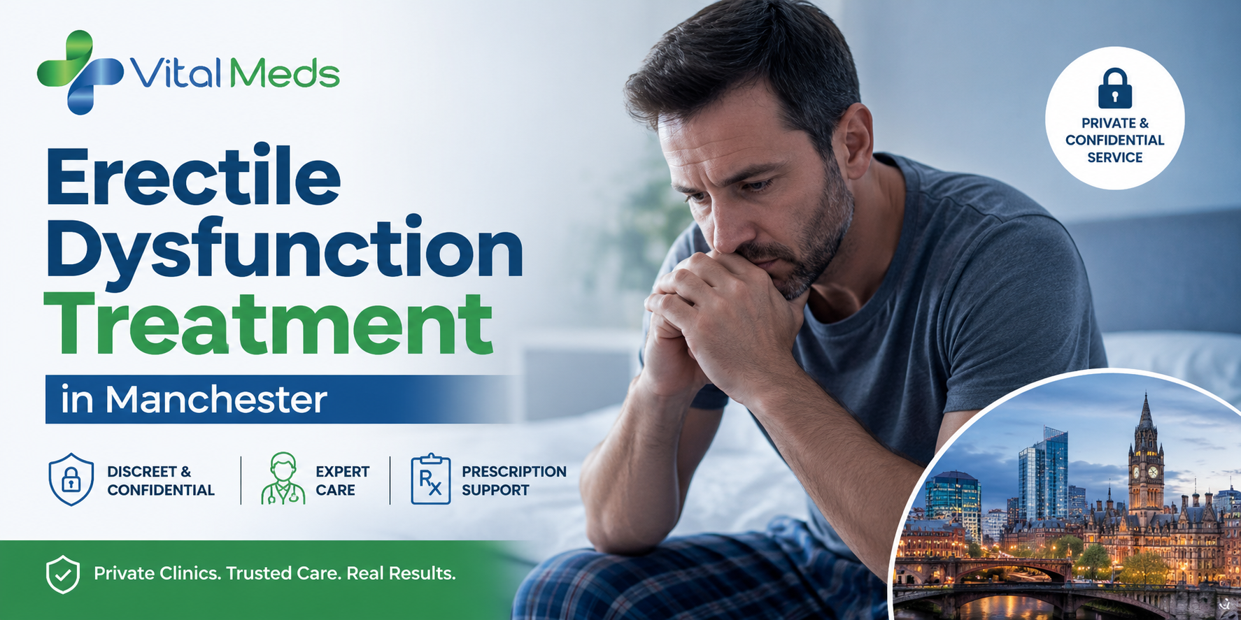 Erectile Dysfunction Treatment in Manchester | Private Clinics