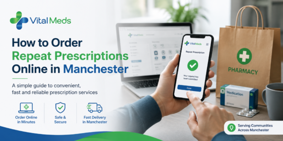 Order Repeat Prescriptions Online in Manchester