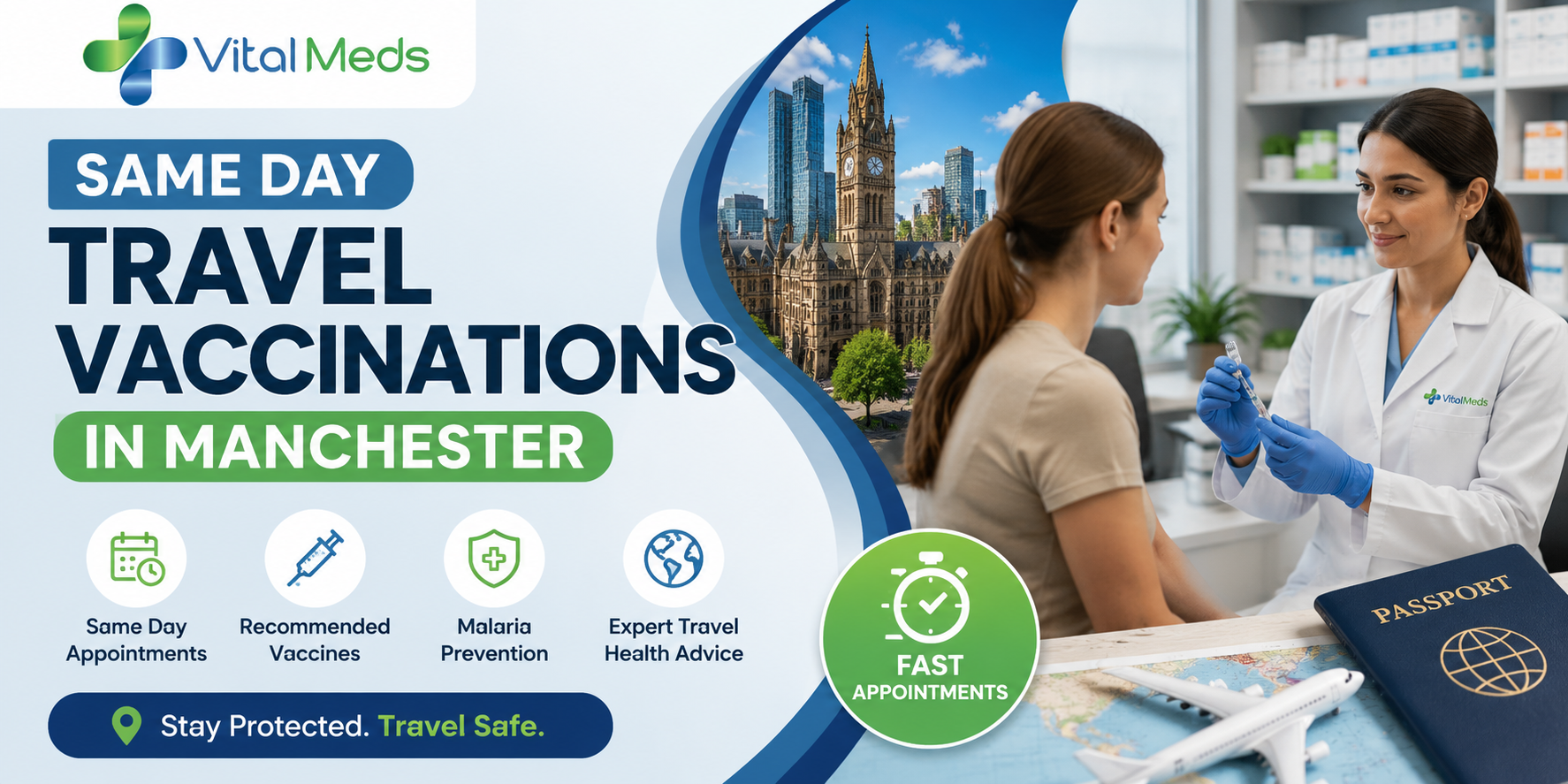 Same Day Travel Vaccinations in Manchester