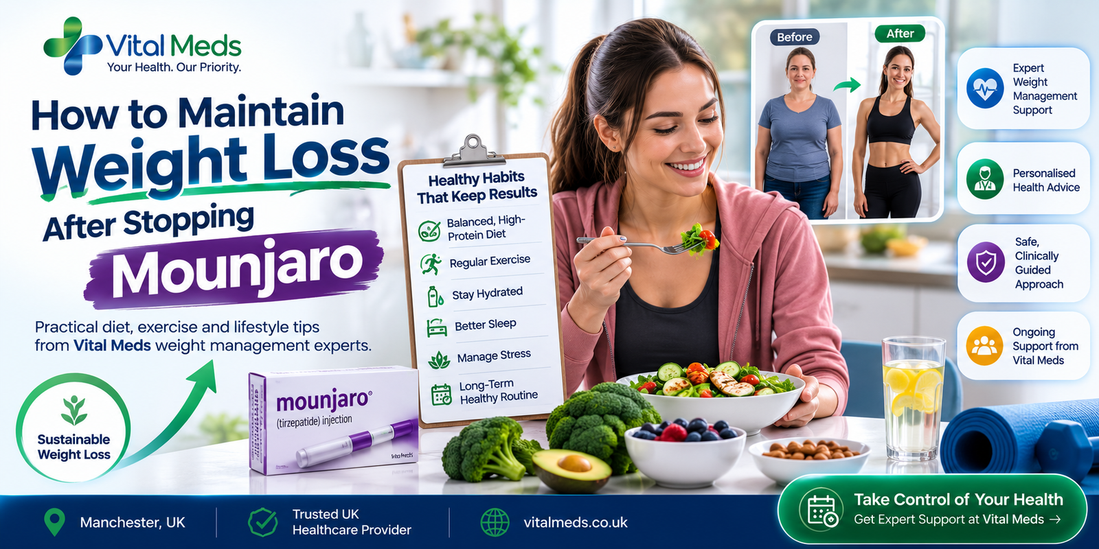 How to Maintain Weight Loss After Stopping Mounjaro