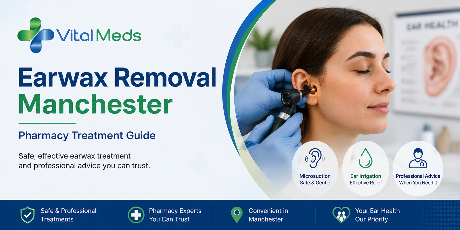 Earwax Removal Manchester | Pharmacy Treatment Guide